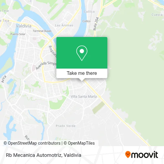 Rb Mecanica Automotriz map