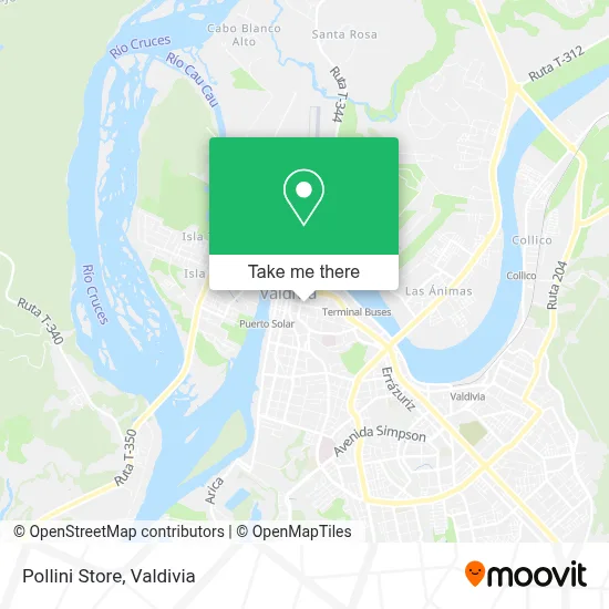 Pollini Store map