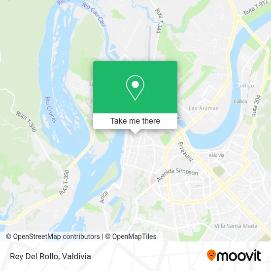 Rey Del Rollo map