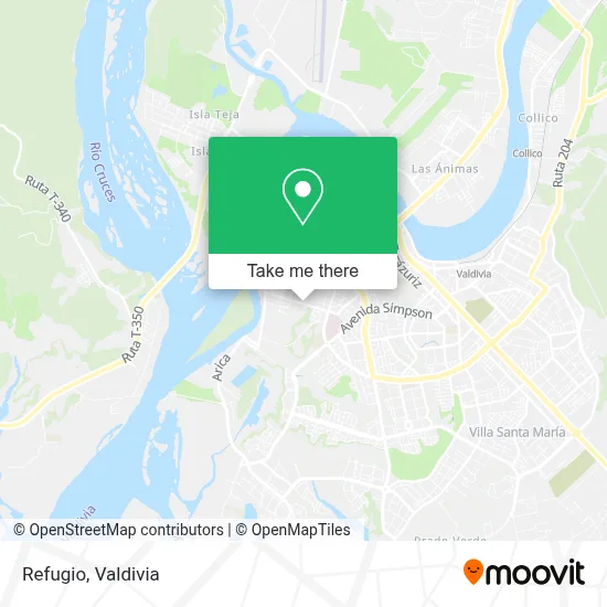 Refugio map