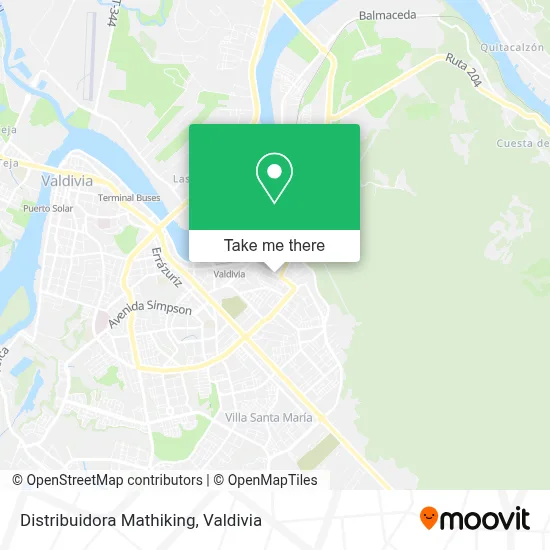 Distribuidora Mathiking map