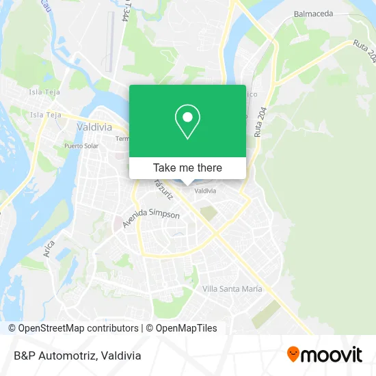 B&P Automotriz map