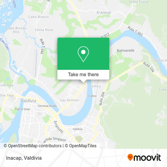 Inacap map