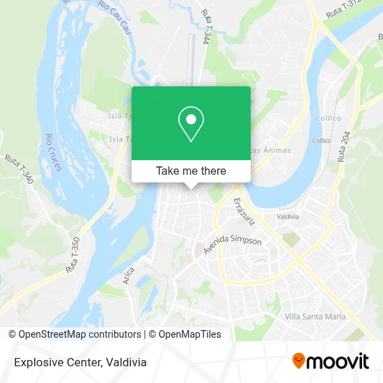 Explosive Center map