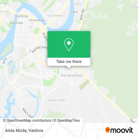 Alida Moda map