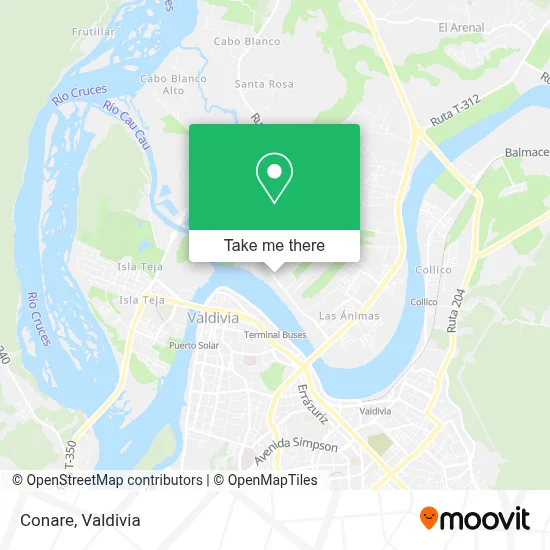 Conare map