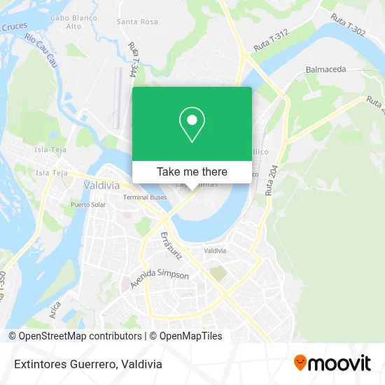 Extintores Guerrero map