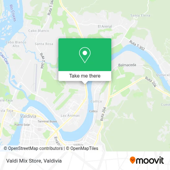 Valdi Mix Store map