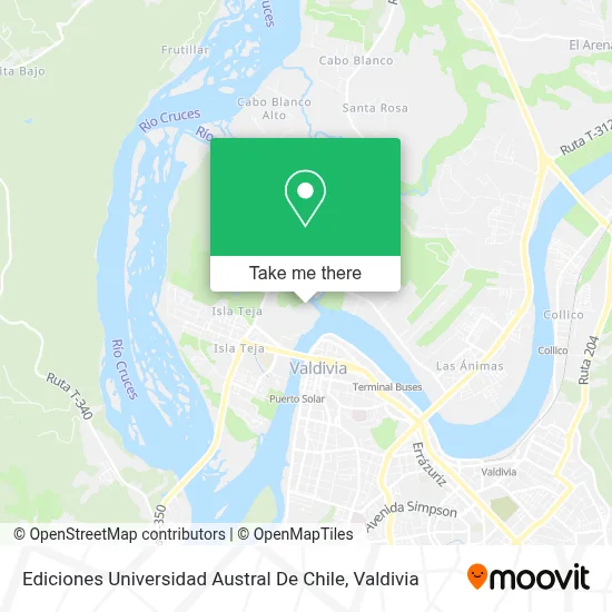Ediciones Universidad Austral De Chile map
