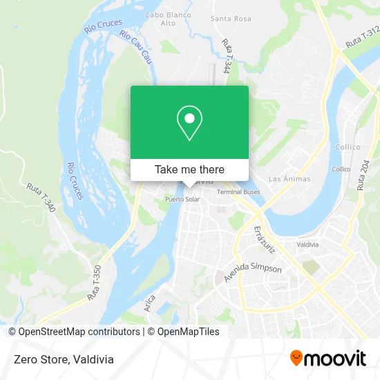 Zero Store map