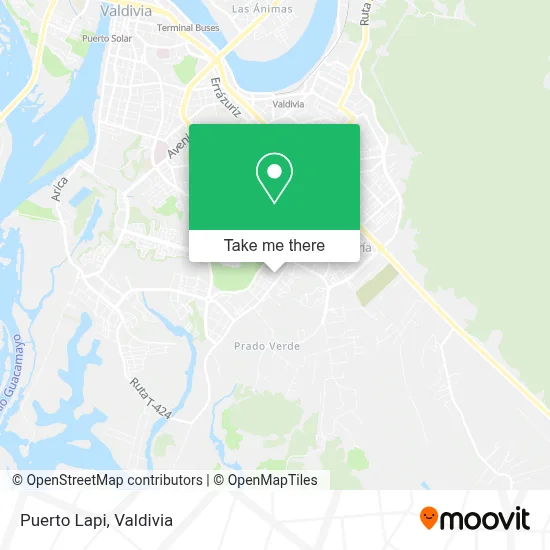 Puerto Lapi map