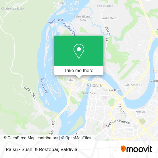 Raisu - Sushi & Restobar map