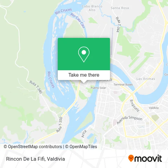Rincon De La Fifi map
