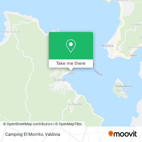 Mapa de Camping El Morrito