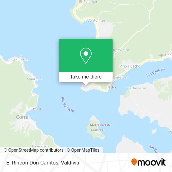 El Rincón Don Carlitos map