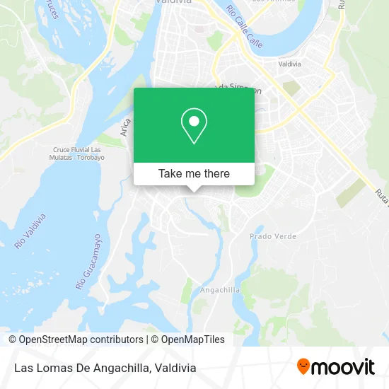 Las Lomas De Angachilla map
