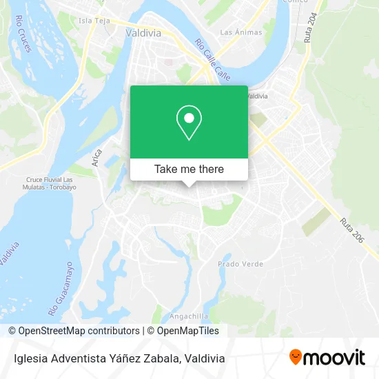 Iglesia Adventista Yáñez Zabala map