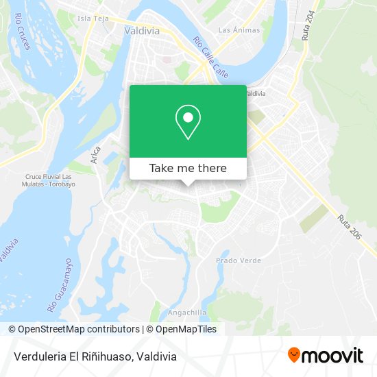 Verduleria El Riñihuaso map