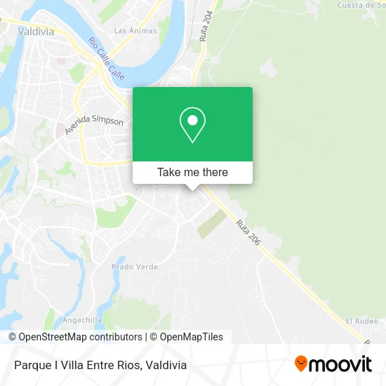 Mapa de Parque I Villa Entre Rios