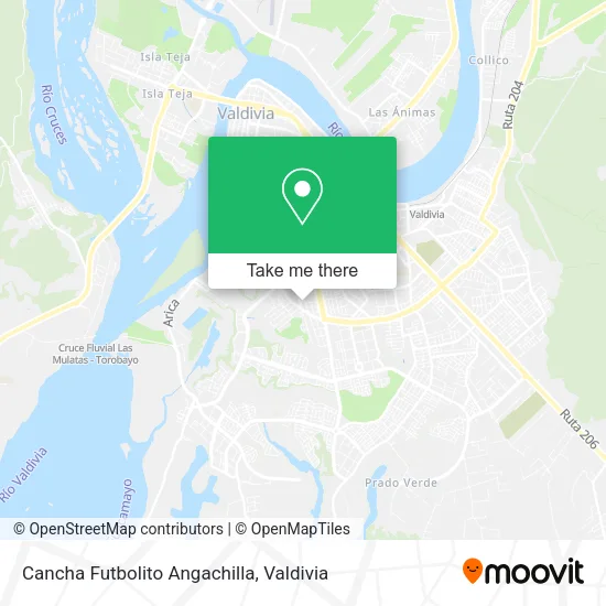 Cancha Futbolito Angachilla map