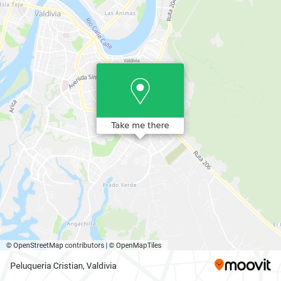 Mapa de Peluqueria Cristian