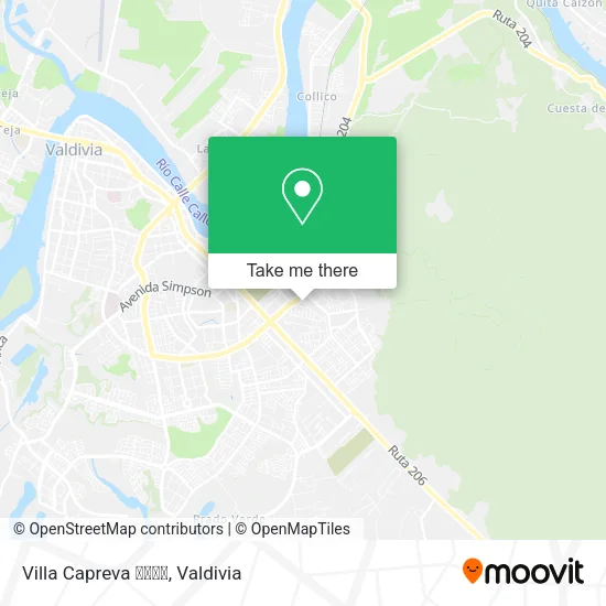 Villa Capreva  map