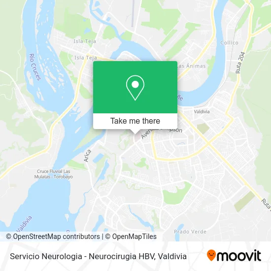 Mapa de Servicio Neurologia - Neurocirugia HBV