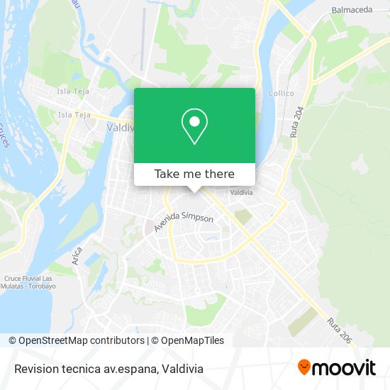 Revision tecnica av.espana map