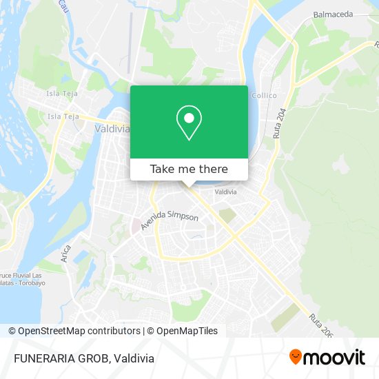 Mapa de FUNERARIA GROB