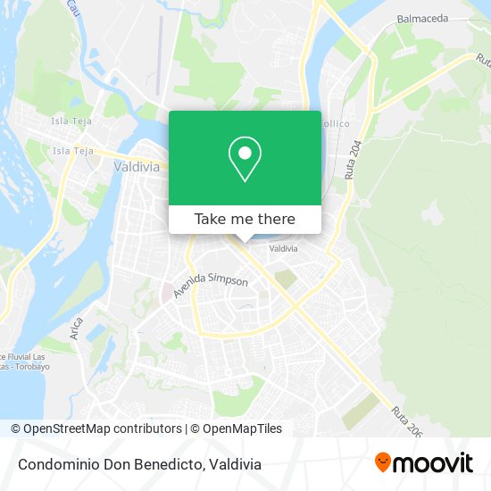 Condominio Don Benedicto map