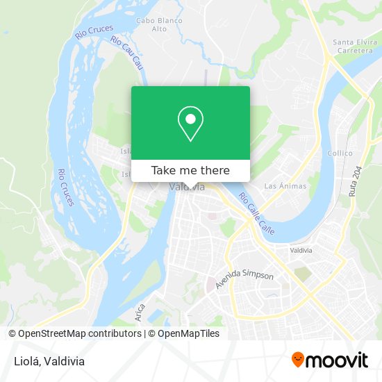 Mapa de Liolá