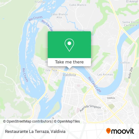 Restaurante La Terraza map