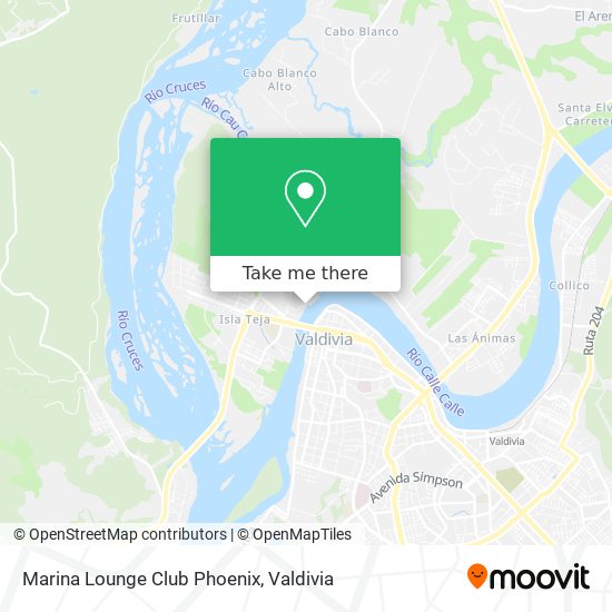 Marina Lounge Club Phoenix map