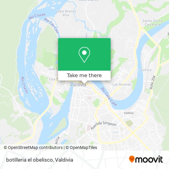 Mapa de botilleria el obelisco
