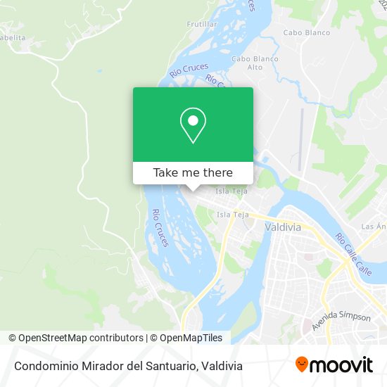 Mapa de Condominio Mirador del Santuario