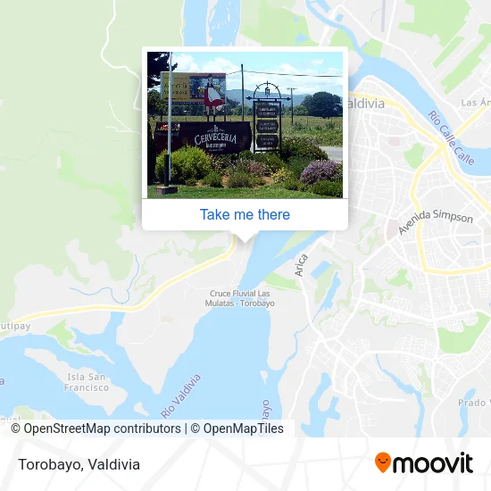 Torobayo map