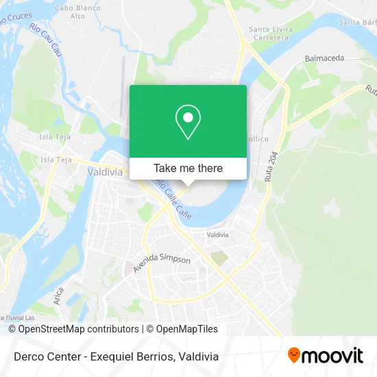 Derco Center - Exequiel Berrios map