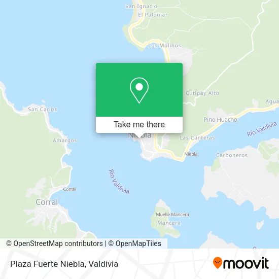 Plaza Fuerte Niebla map