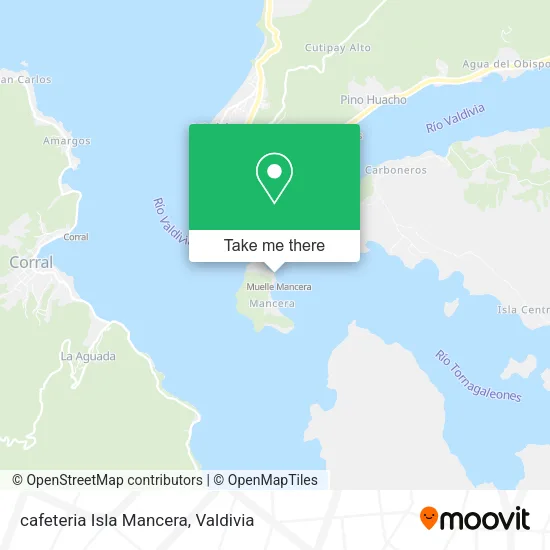 cafeteria Isla Mancera map