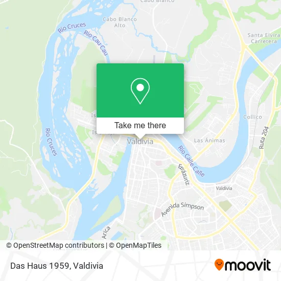 Das Haus 1959 map