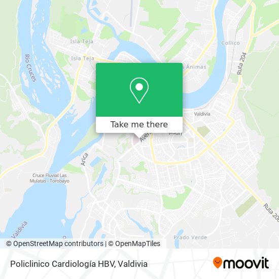 Policlinico Cardiología HBV map