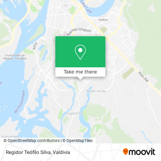 Mapa de Regidor Teófilo Silva