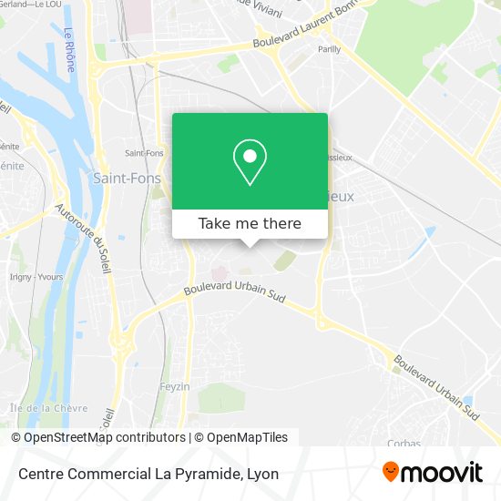 Centre Commercial La Pyramide map