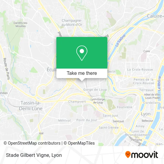 Stade Gilbert Vigne map