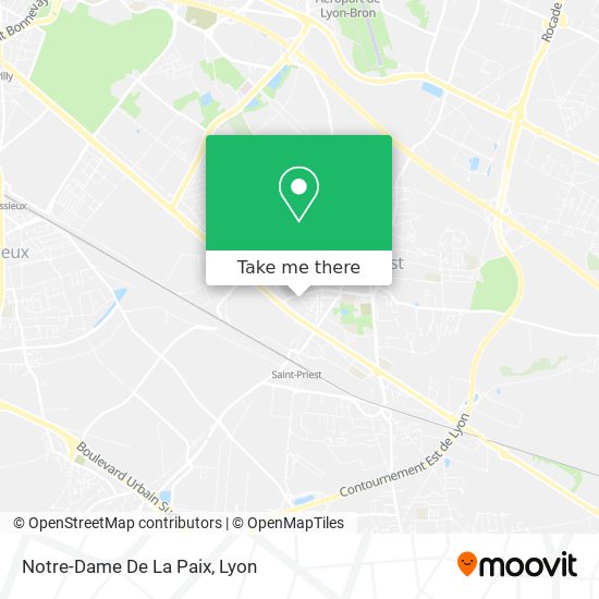 Notre-Dame De La Paix map