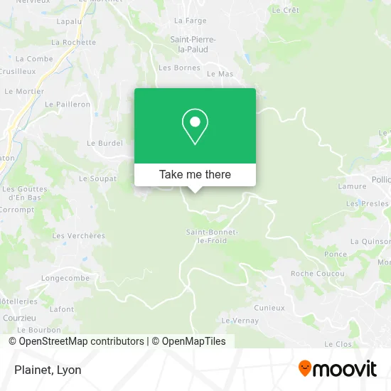 Plainet map