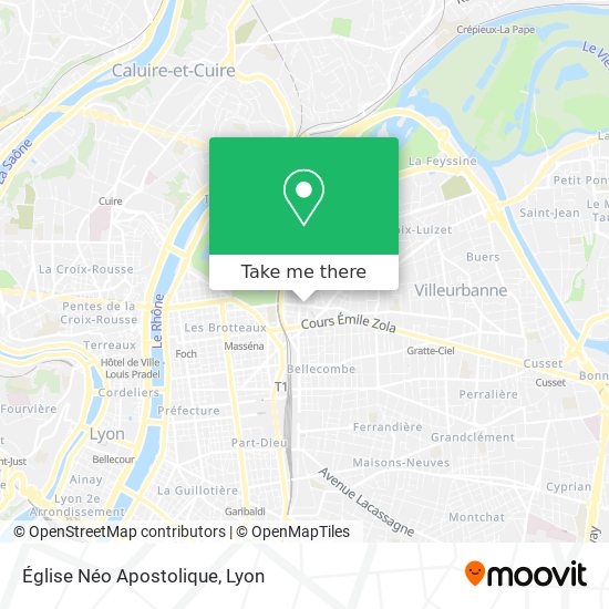 Église Néo Apostolique map