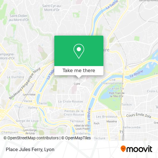 Mapa Place Jules Ferry