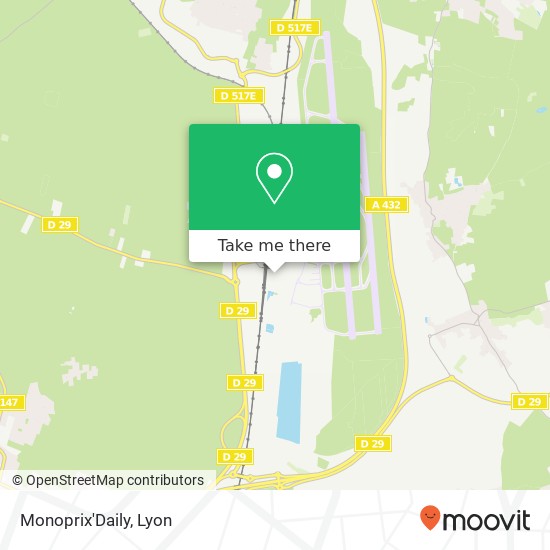 Monoprix'Daily map