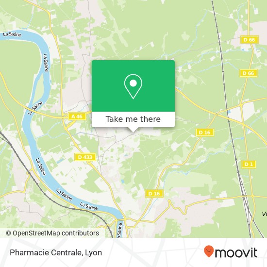 Pharmacie Centrale map